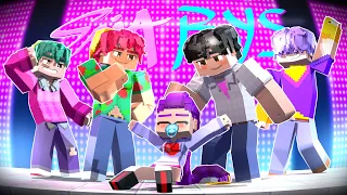 Adopted by HUNTRIX - KPOP DEMON HUNTERS Animation | COMPLETE EDITION! in Minecraft!