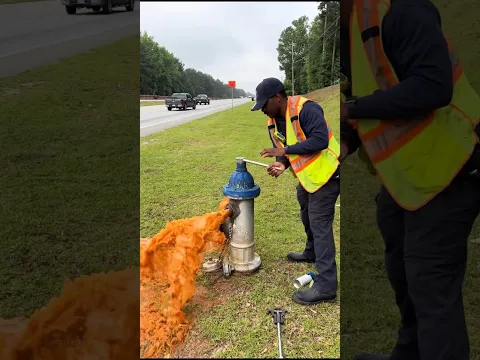 Why firefighters waste water ?