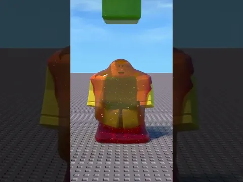 raining SLIMES in roblox #shorts