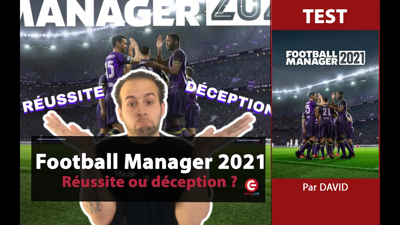 Vido-Test de Football Manager 2021 par ConsoleFun