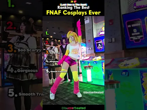 Ranking The Best FNAF Cosplays Ever
