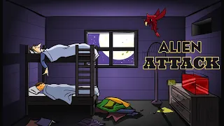 Alien attack in night  #thevisitor