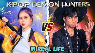 KPOP DEMON HUNTERS in REAL LIFE !