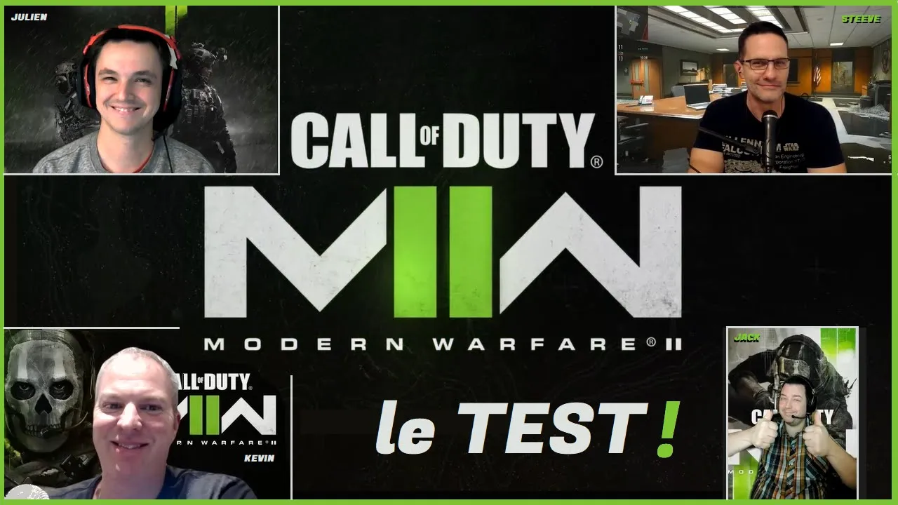 Vido-Test de Call of Duty Modern Warfare II par Salon de Gaming de Monsieur Smith
