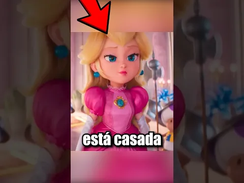 LA PRINCESA PEACH ESTA CASADA Y NO ES CON MARIO 😱 #mario #peach #josativi #shorts #youtube