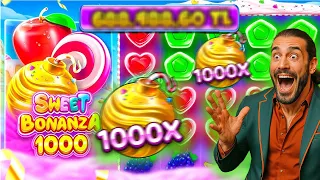 SWEET BONANZA 1000  | ÇOK BÜYÜK VURDUK ! | SLOT TAKTİK #slot #sweet