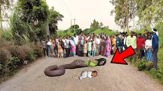 राजस्थान के एक गांव में इच्छाधारी नागिन ने दिया एक बच्चे को जन्म परन्तु गांव वालों ने कर दी यह गलती