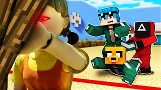 MINECRAFT pero en EL JUEGO del CALAMAR 😱 SQUID GAME en MINECRAFT