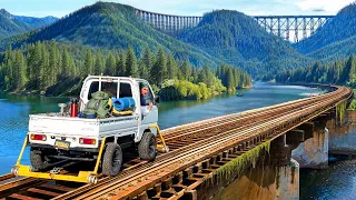 I Built a Mini Truck for Abandoned Railroads