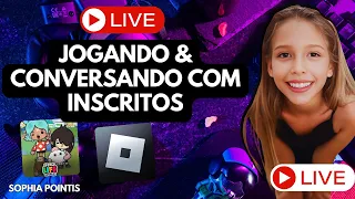 LIVE - JOGANDO ROBLOX - VEM COMIGOOO