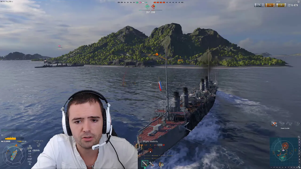 Vido-Test de World of Warships par Gamovore