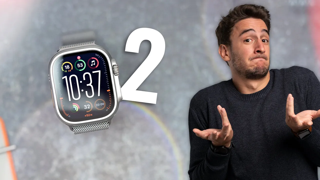 Vido-Test de Apple Watch Ultra 2 par TheiCollection