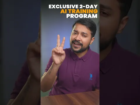 Still Not Using AI? Learn in just 2 Days | Harsh Goela #AI #stockmarket #trending