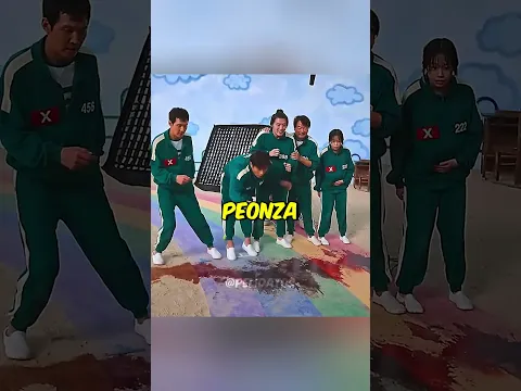 Detrás de CÁMARAS del Juego del Calamar 2😂🎬 #shorts