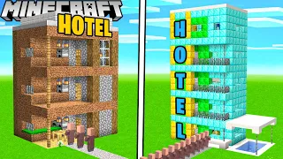 1€ ARMES Hotel vs. 10.000€ REICHES Hotel in Minecraft!