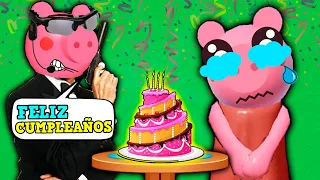 🎂 EL CUMPLEAÑOS de PIGGY  🐷 DON PENARDO ESPIA y Rapero MOMENTOS DIVERTIDOS en PIGGY ROBLOX 😝