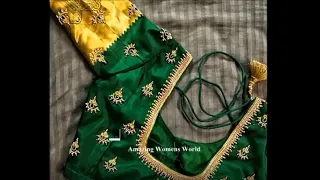 #Live Most Beautiful Design with Normal Stitching needle at home. Step by Step Live Streaming..