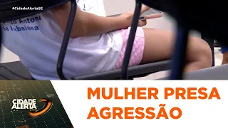 Mulher é presa suspeita de agredir a própria filha de 9 anos com pedaço de madeira - CA