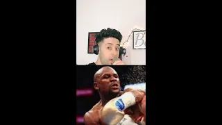 JAKE PAUL MEETS A REAL FIGHTER🥴😵 MAYWEATHER #shorts​
