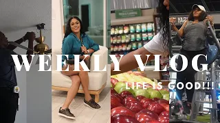 WEEKLY VLOG! THIS MUST BE A JOKE? GRWM + HOME UPDATE + CARIBBEAN FOOD SHOPPING + GYM