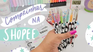Comprinhas na Shopee - testando materiais baratinhos #parte5