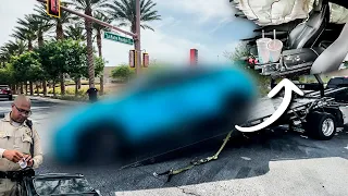 She Tried To Cut My Lamborghini in Half