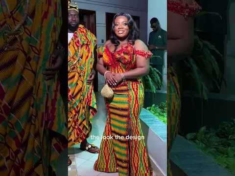 The Beautiful Bride We've been Waiting for The Weekend #shorts #nigerianwedding #kenteinspiration