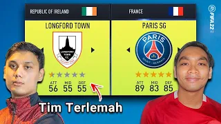 Saya Main Lawan Atlet FIFA Timnas Indonesia Tapi Dia Pake Tim Terlemah di FIFA 22 😂