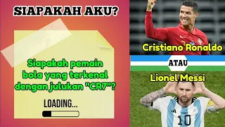 siapakah aku? PEMAIN BOLA #tebaktebakan #edukasi #sepakbola