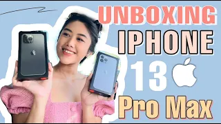 MỞ HỘP IPHONE 13 PRO MAX NÓNG HỔI, MÀU XANH ĐẸP XỈU | Unboxing iPhone 13 Pro Max |TRAM LE |