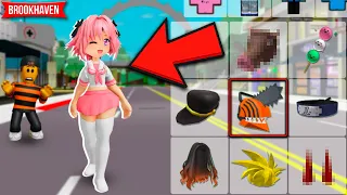 COMO VIRAR ANIMES NO BROOKHAVEN! *id de roupas animes*