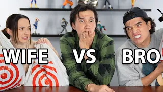 Who Knows Me Better? Wife vs Brother (Target Gift Swap Challenge)