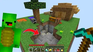 Minecraft, aber wir haben nur EINEN Chunk...