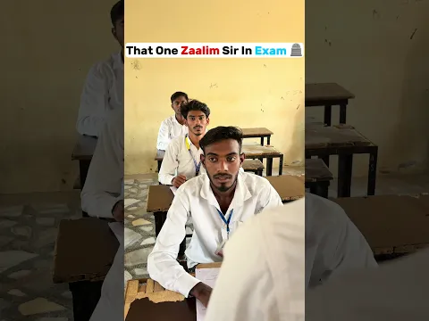 That One Strict Teacher In Exam Hall 💀pt-3 #shorts #funny #exam #school