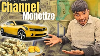 channel monetize ho gaya 🥹