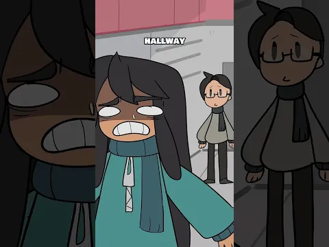 My First Kiss...(Storytime Animation) #shorts