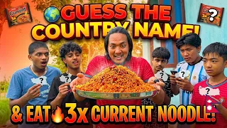 10 Packet 3x Spisy Current Noodle 🥵🔥Guess The Country Name & Eat 🇳🇵