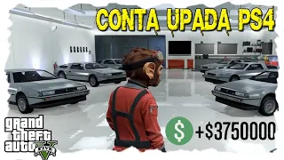 CONTA UPADA PARA PS4 DISPONIVEL GTAV ONLINE