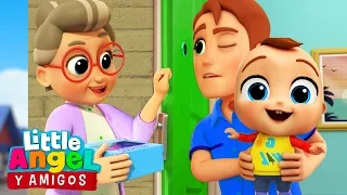 Quién Toca La Puerta? | Canciones Infantiles | Little Angel Y Amigos