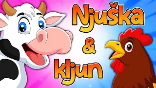 Njuška i kljun 💜 HIT pesmica za decu 💚 Pesma o životinjama