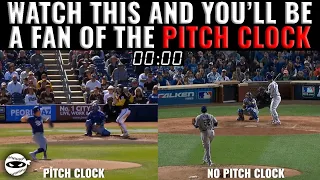 Pitch Clock Comparison: Pedro Baez's 1 Pitch vs. Landon Knack's Entire Half Inning!