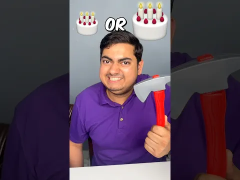 Big or Small!? 🥵 (Food Challenge 8!) #shorts