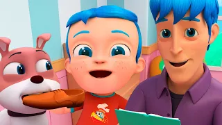 La Mamadera y Más Canciones Infantiles | La Familia Blu
