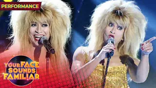 Jhong Hilario as Tina Turner | Proud Mary | Your Face Sounds Familiar 2021