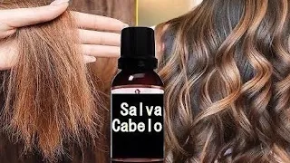 ATÉ A DONA DO SALÃO PERGUNTOU O QUE EU USEI/ Tirei do Armário e Passei no Cabelo...