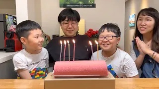 아빠 생일 축하해요 (부제. 성냥 불 켜기는 어려워) Happy birthday, daddy! (2021)