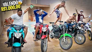 ULTIMO A SAIR DA MOTO GANHA / PIX DE 1.000 REAIS!