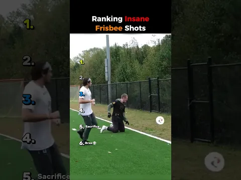 Ranking Best Frisbee Shots😱🤯