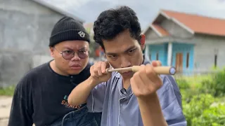 DWIKI DIAJAK MAIN PLETOKAN BAMBU