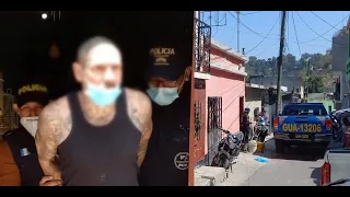 Estas fueron la palabras de presunto jefe de la Mara 18 al momento de su detención